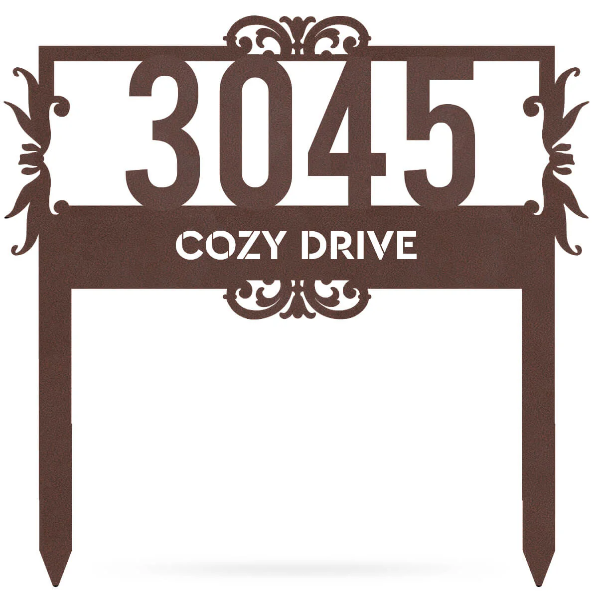 Lawn Address Monogram – Personalized and Practical Address Sign - Image 5