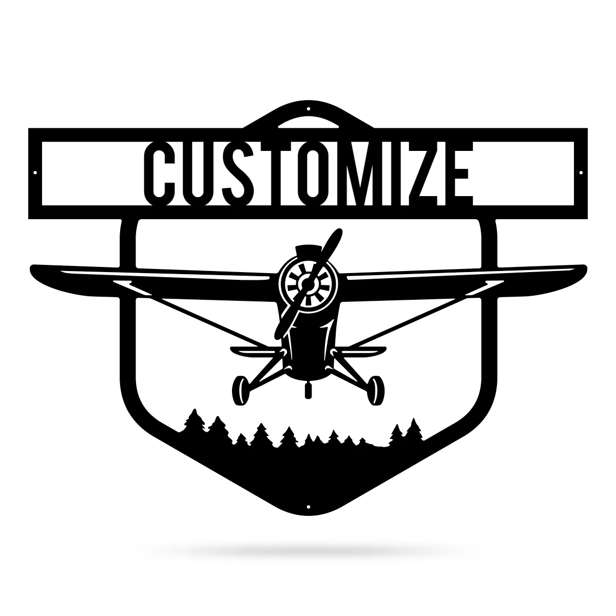 Airplane Monogram - Image 2