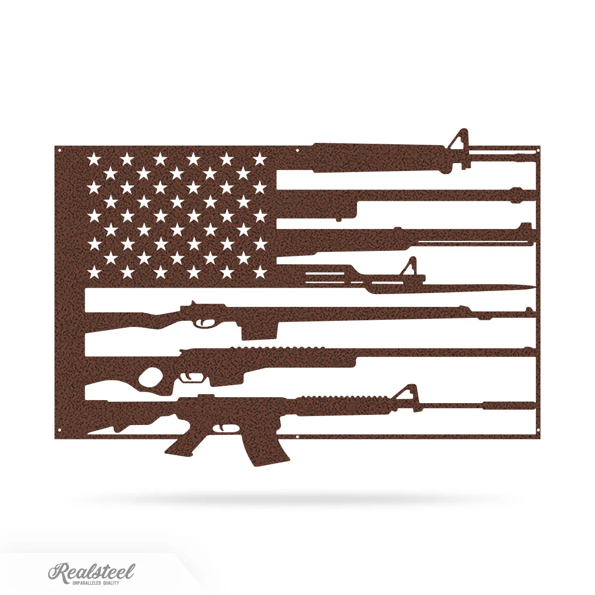 American Flag Gun Monogram - Image 4