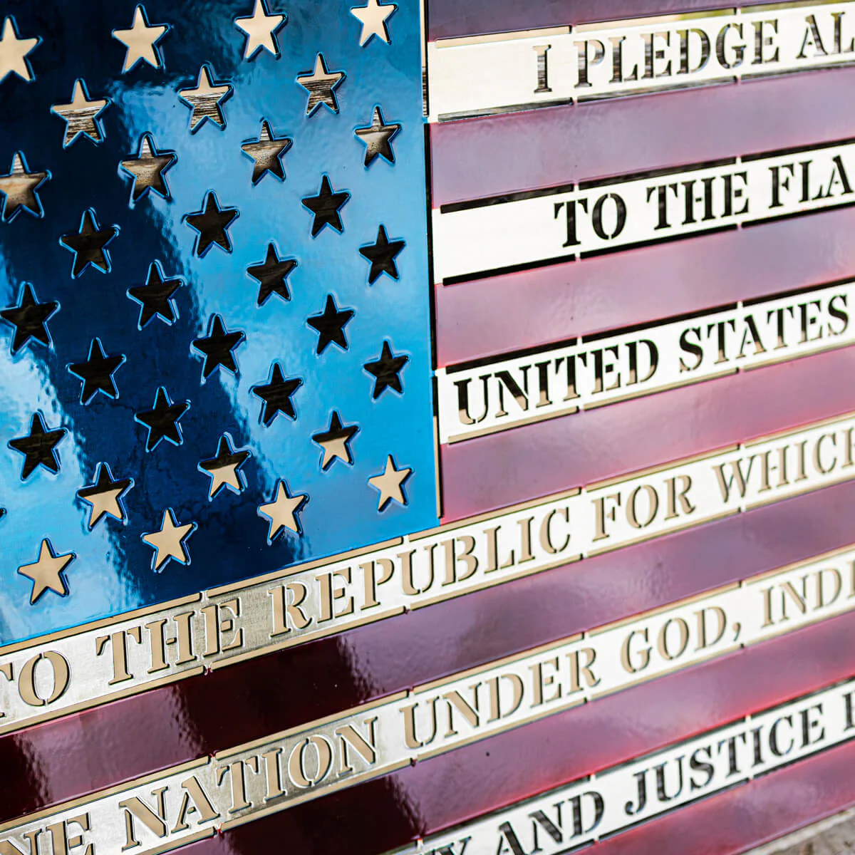 American Flag - Pledge Of Allegiance