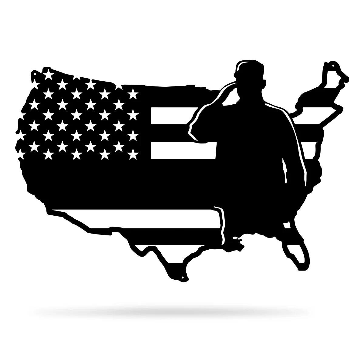 American Flag - Salute Monogram - Image 6