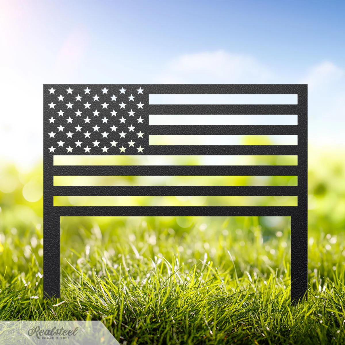 American Flag Stake - Image 3
