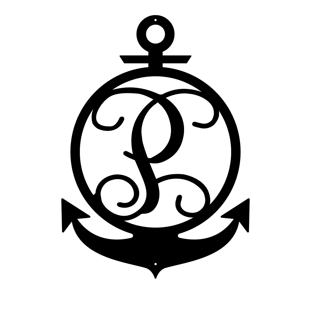 Anchor Initial Monogram - Image 20