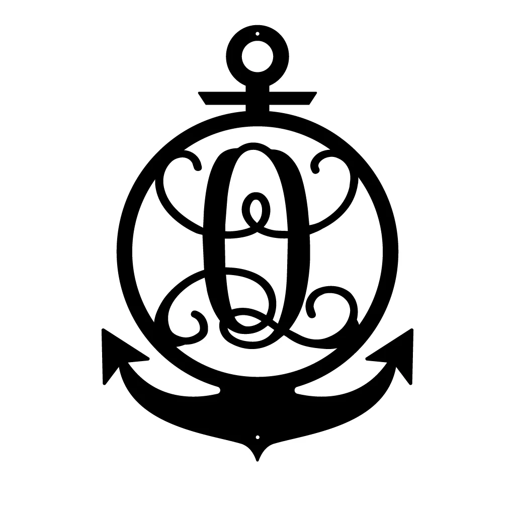 Anchor Initial Monogram - Image 21
