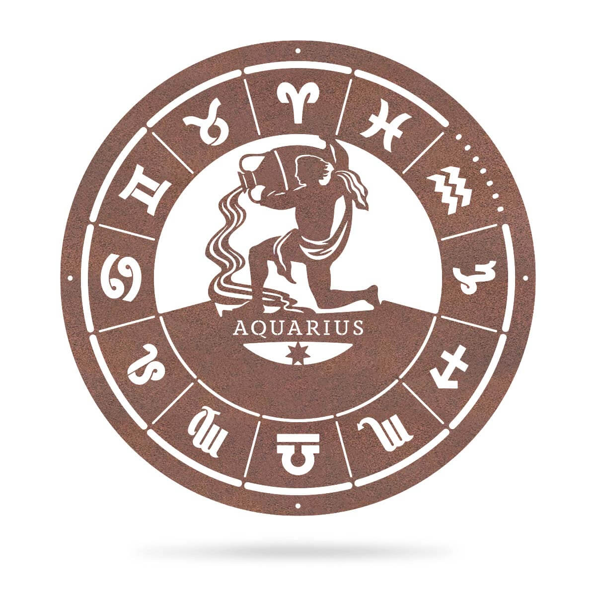 Aquarius - Zodiac Monogram - Image 11