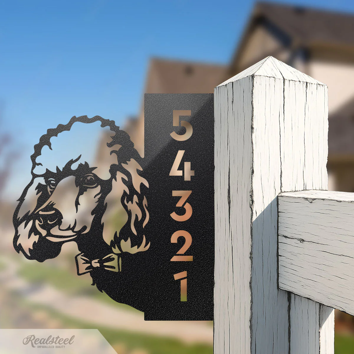 Beware of Dog Address Sign - Image 13