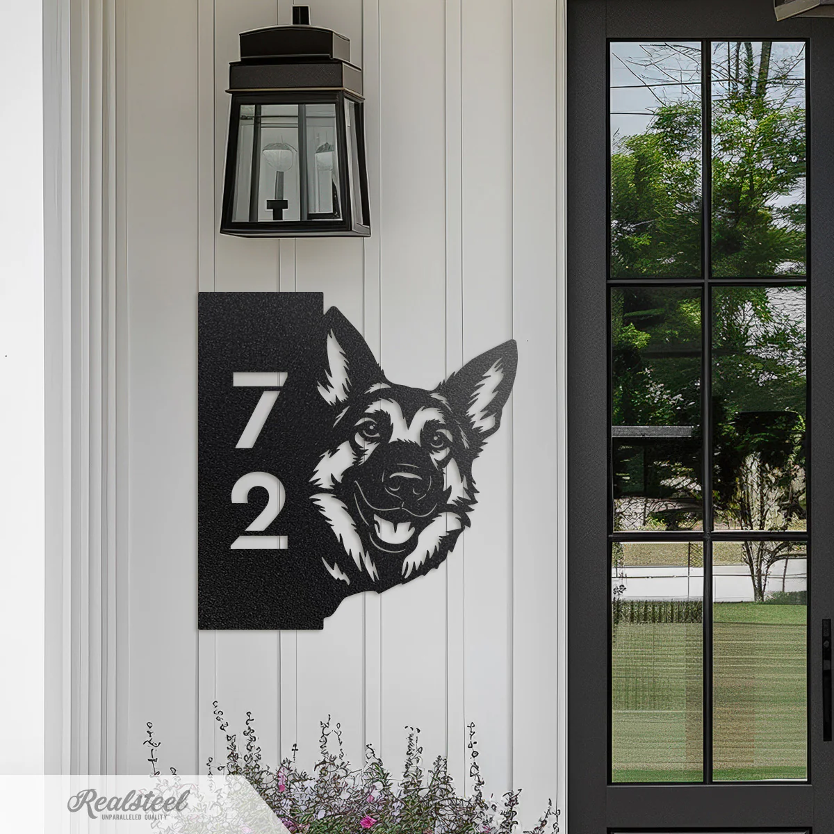 Beware of Dog Address Sign - Image 4