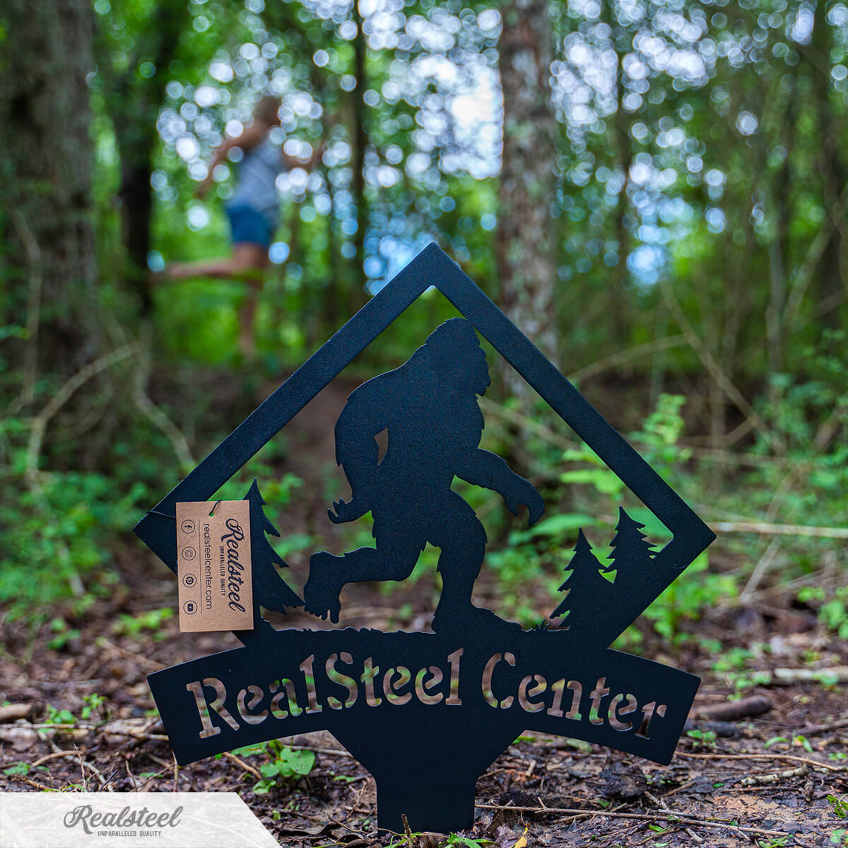 Bigfoot Monogram Yard Sign - Image 3