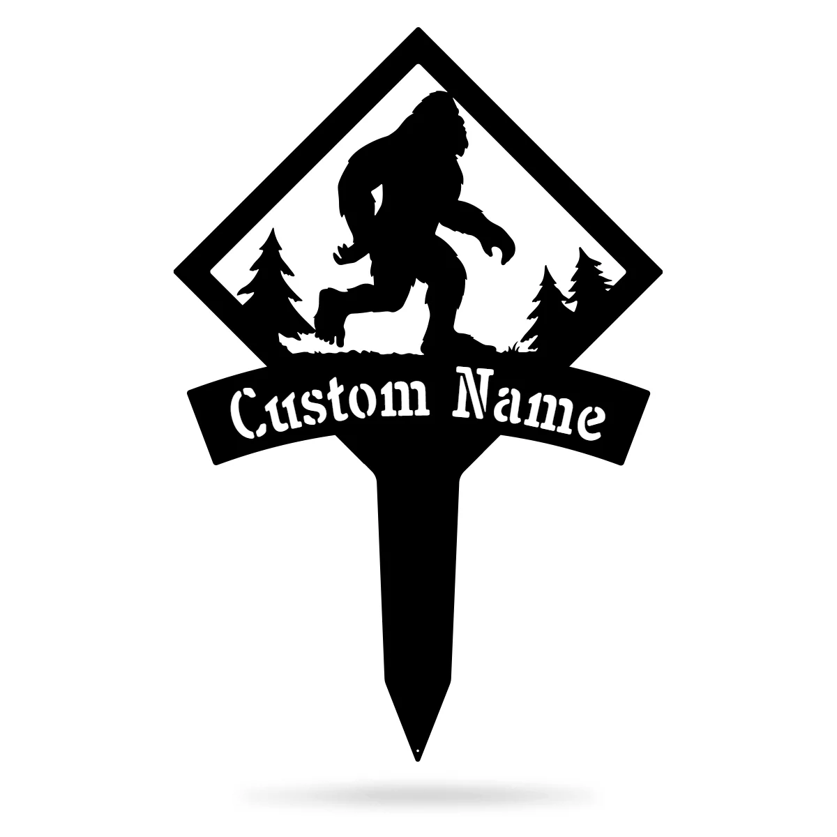Bigfoot Monogram Yard Sign - Image 8