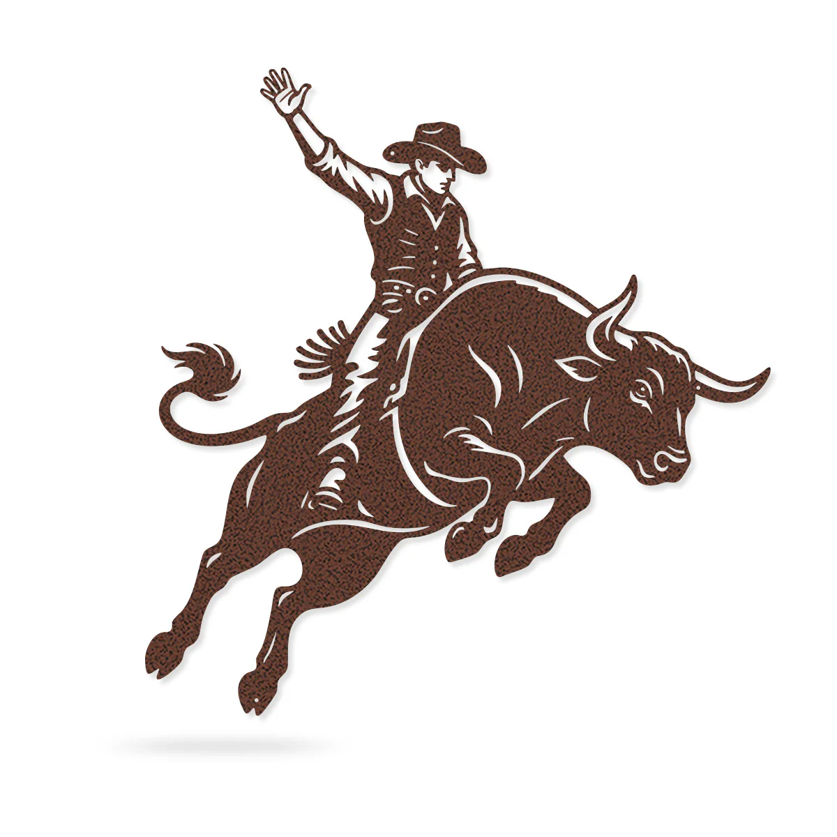 Bucking Bull Metal Wall Art – Rodeo & Western Steel Decor - Image 6
