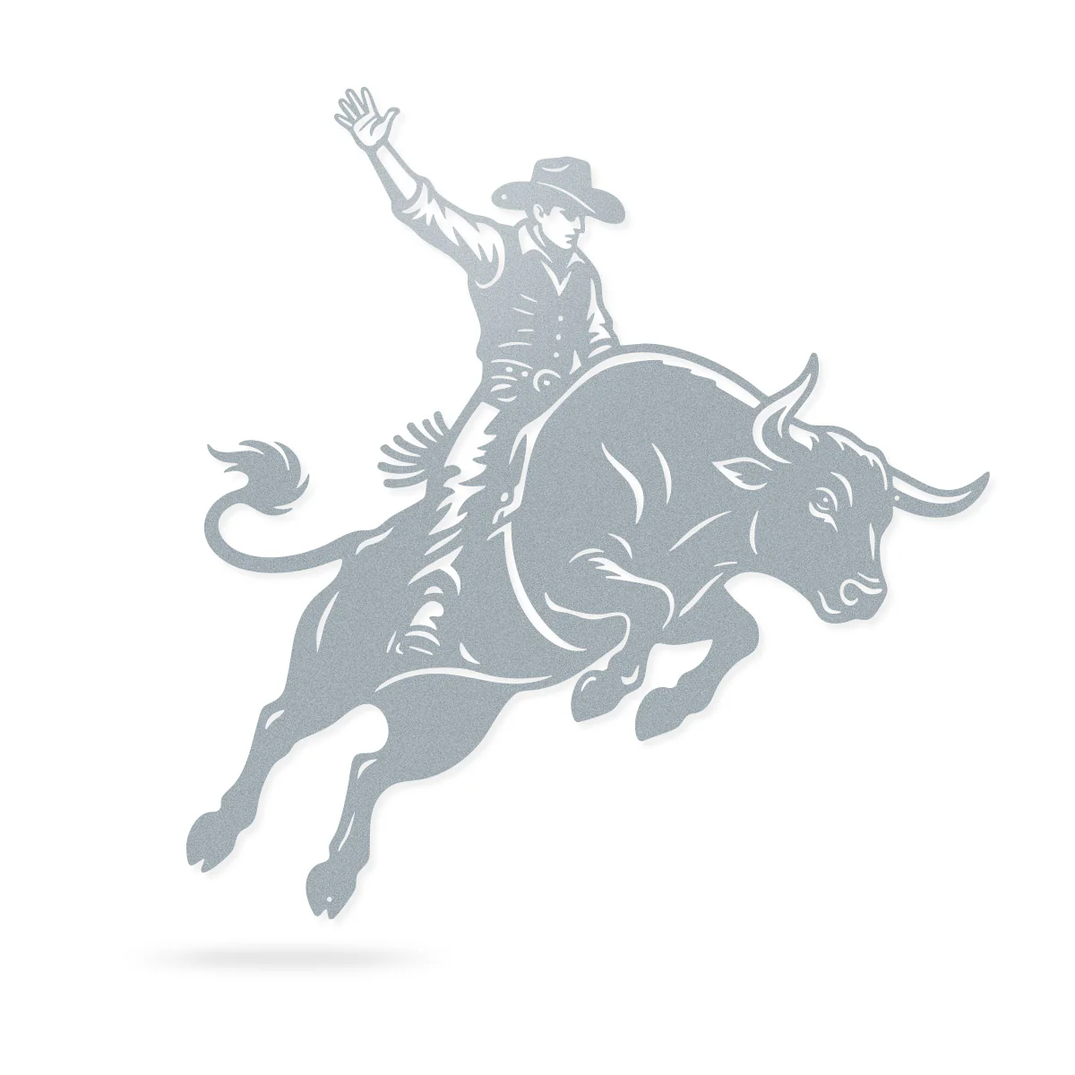 Bucking Bull Metal Wall Art – Rodeo & Western Steel Decor - Image 7