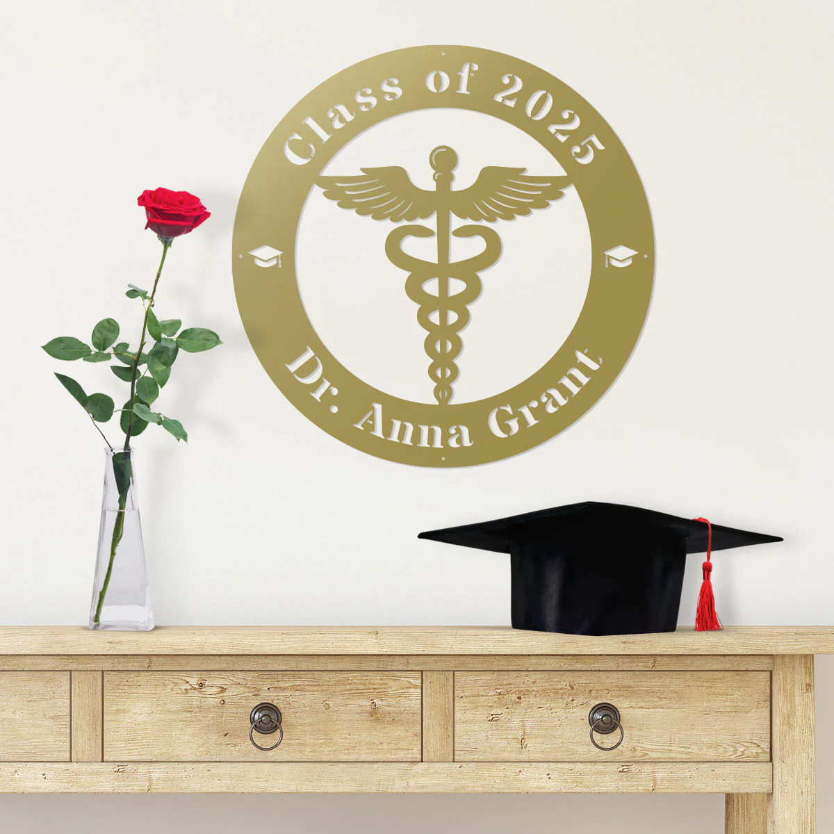 Caduceus Graduation Monogram - Image 4
