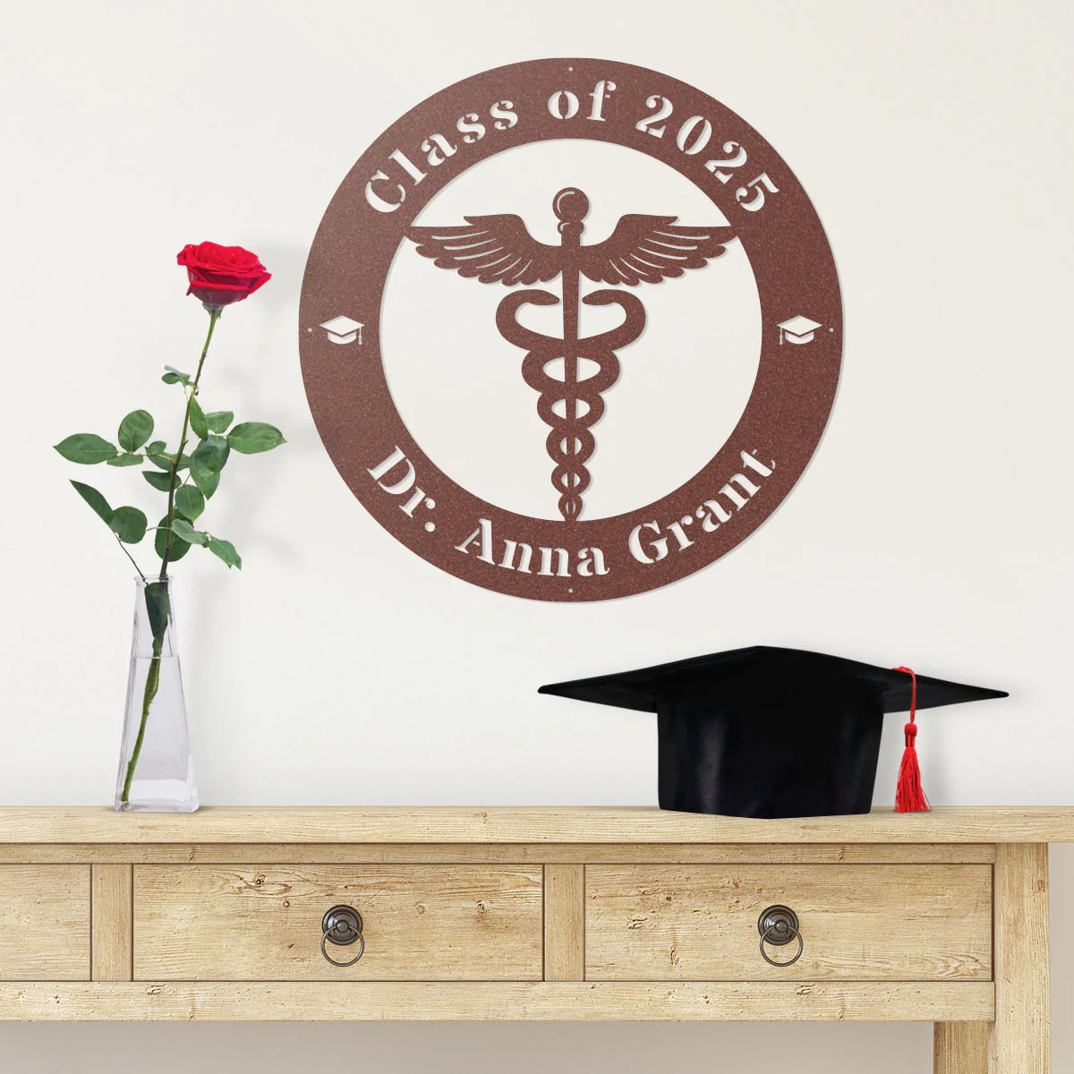 Caduceus Graduation Monogram - Image 5