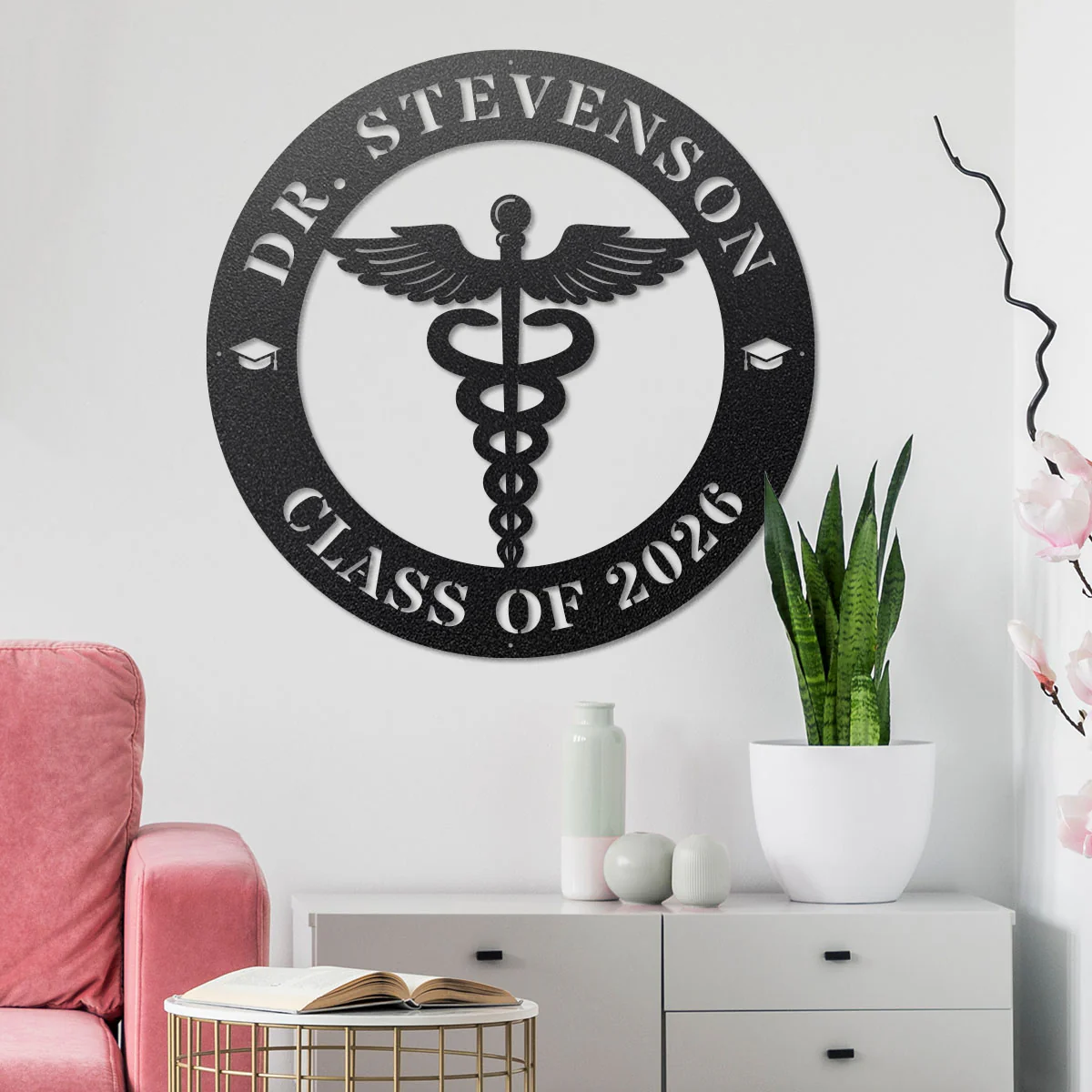 Caduceus Graduation Monogram - Image 7