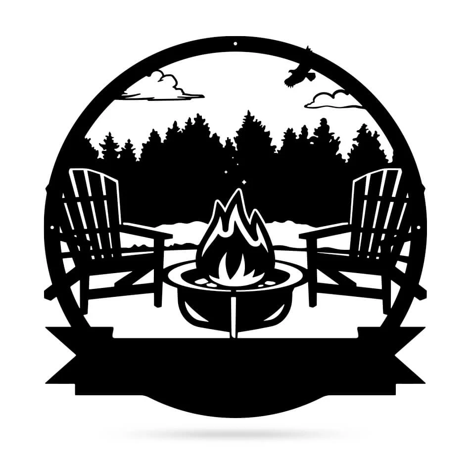 Personalized Campfire Monogram - Image 10