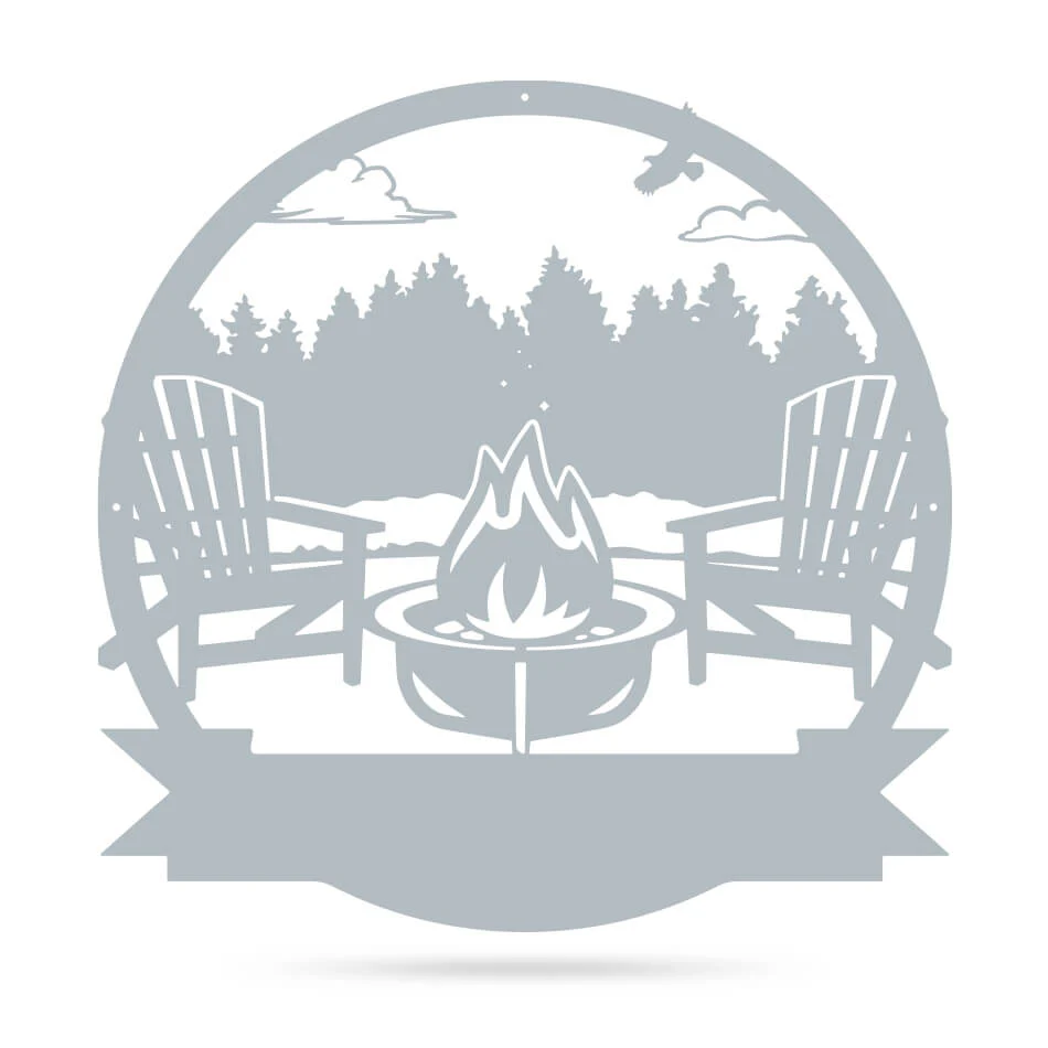 Personalized Campfire Monogram - Image 11