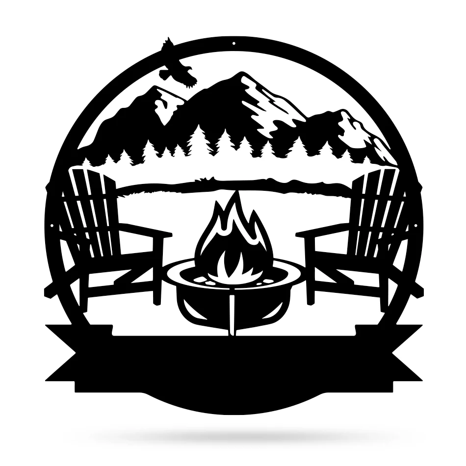 Personalized Campfire Monogram - Image 12