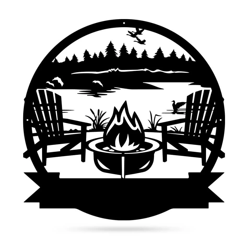 Personalized Campfire Monogram - Image 14
