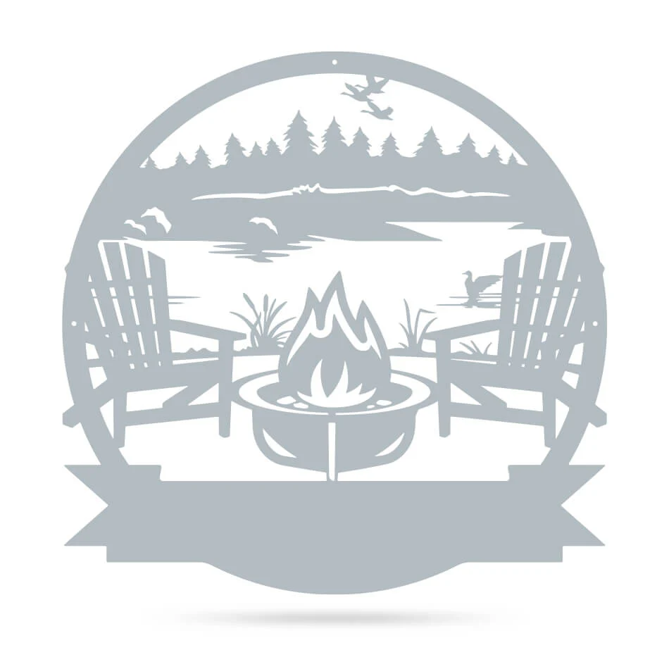 Personalized Campfire Monogram - Image 15