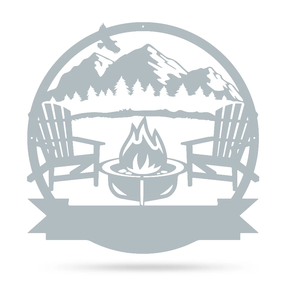 Personalized Campfire Monogram - Image 19