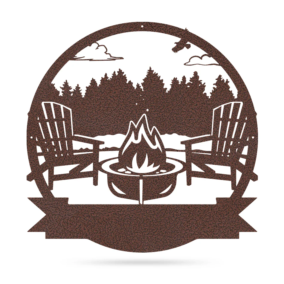 Personalized Campfire Monogram - Image 23