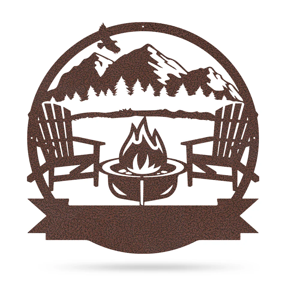 Personalized Campfire Monogram - Image 25