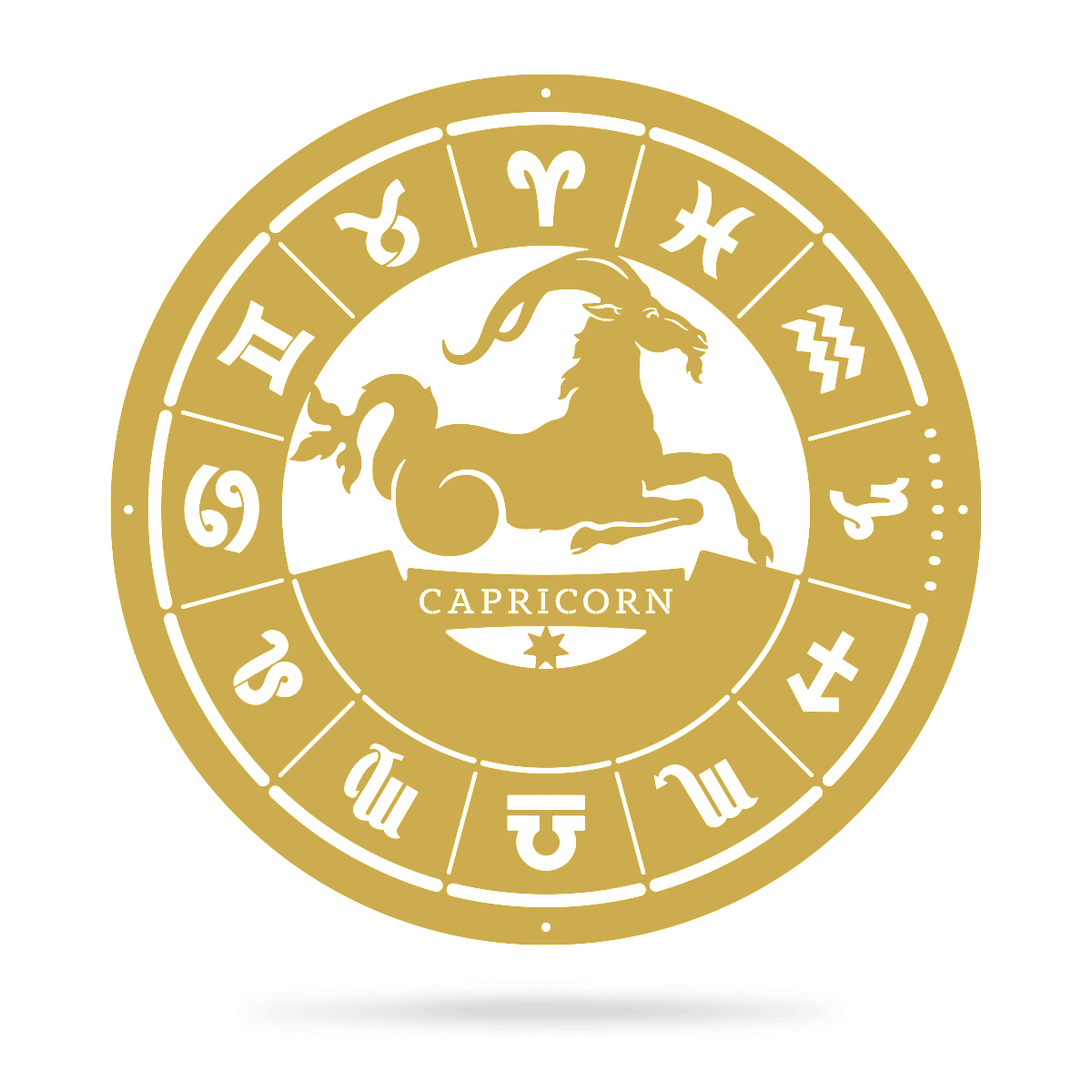 Capricorn - Zodiac Monogram - Image 8