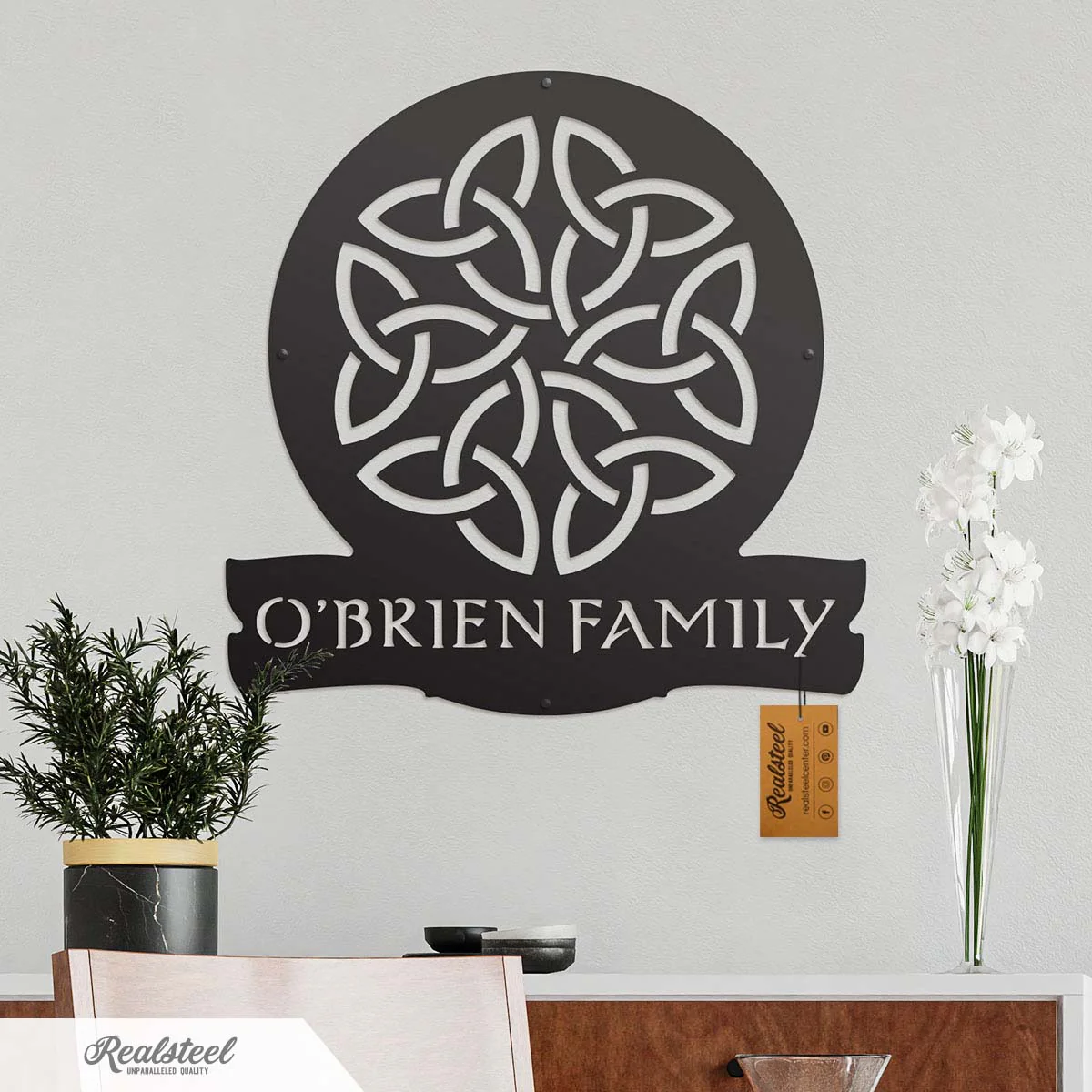 Celtic Dara Knot Monogram - Image 3