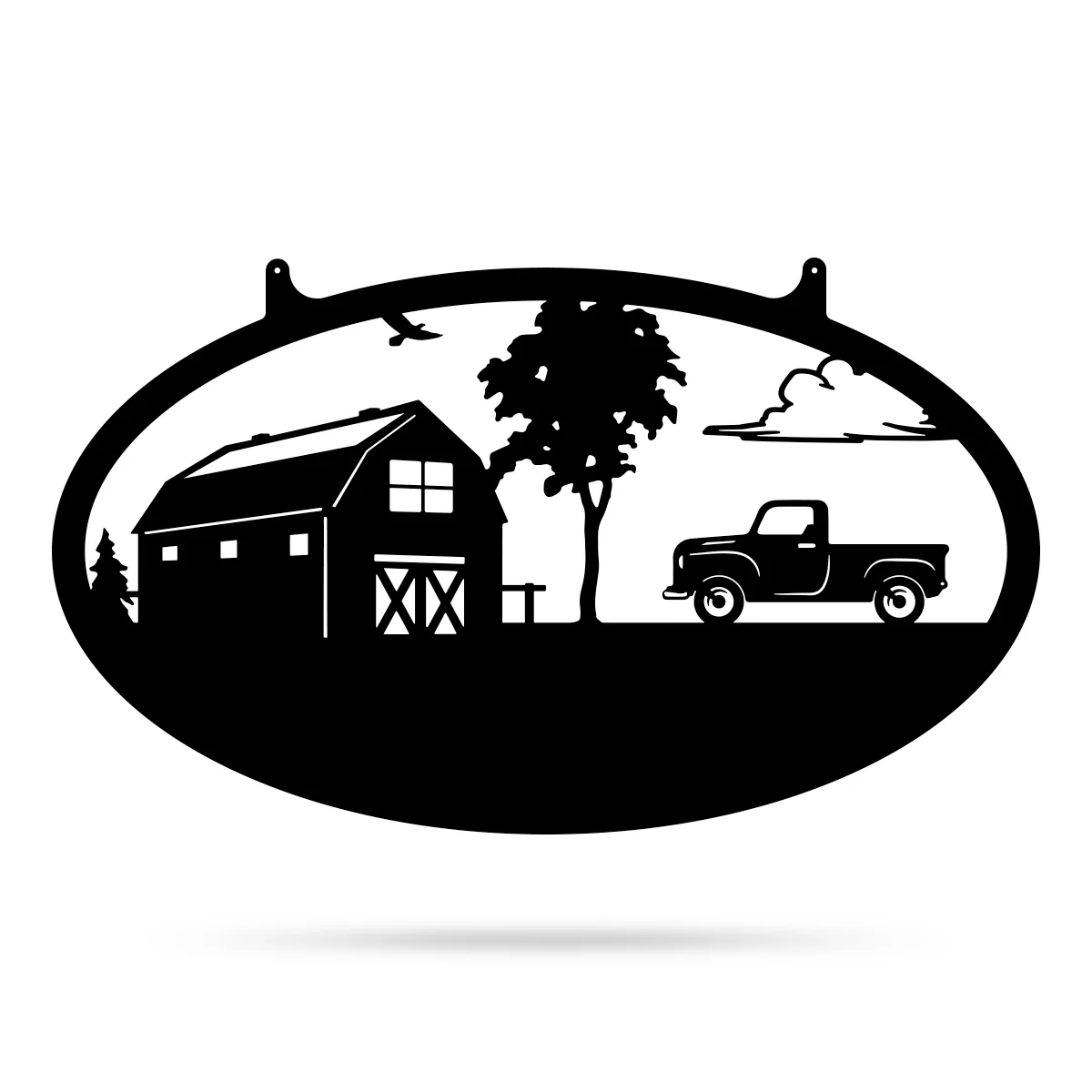 Metal Personalized Choose Your Farm Sign - Image 16