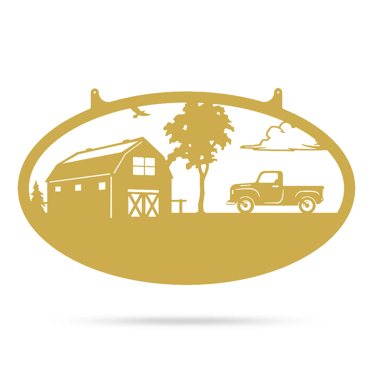 Metal Personalized Choose Your Farm Sign - Image 34