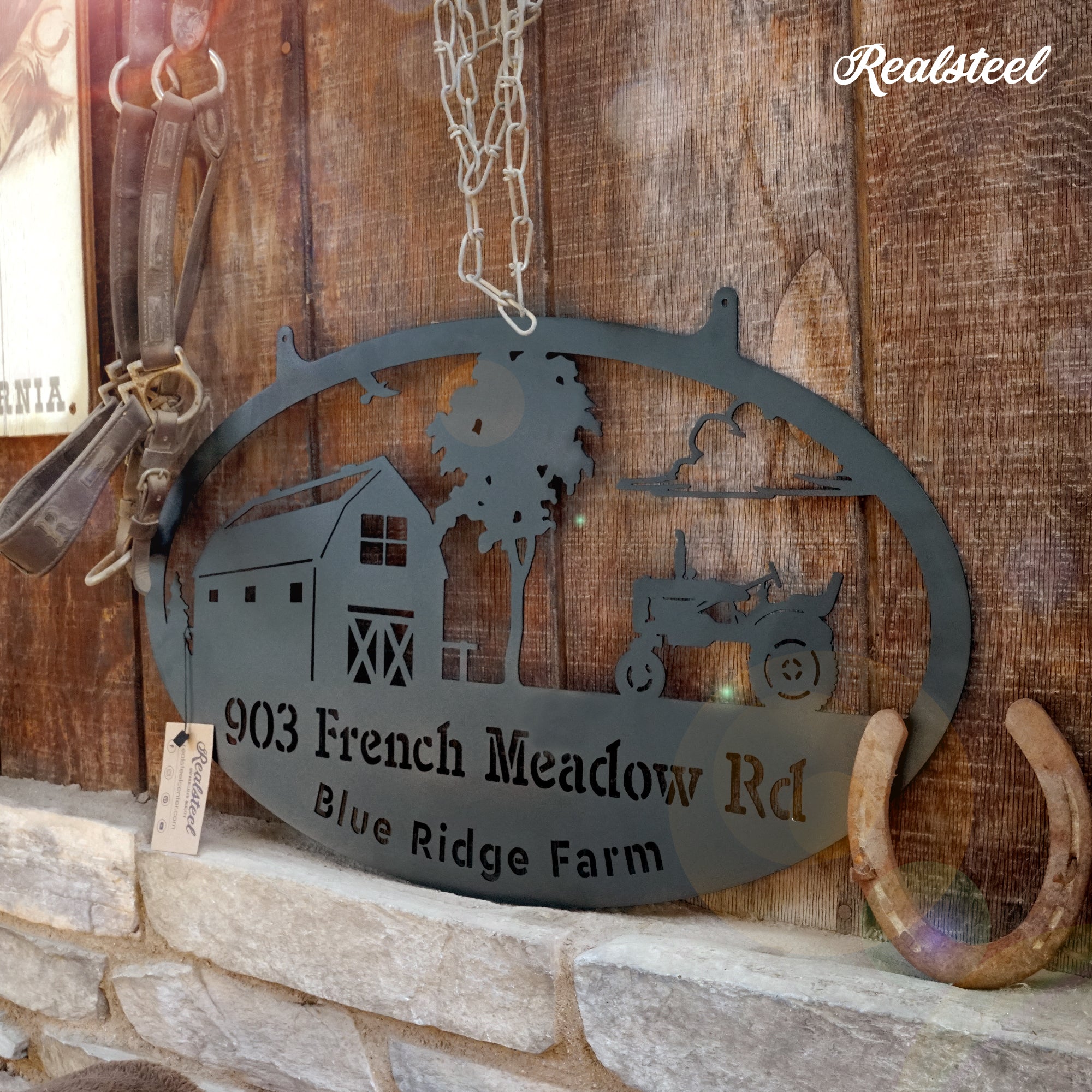 Metal Personalized Choose Your Farm Sign - Image 4