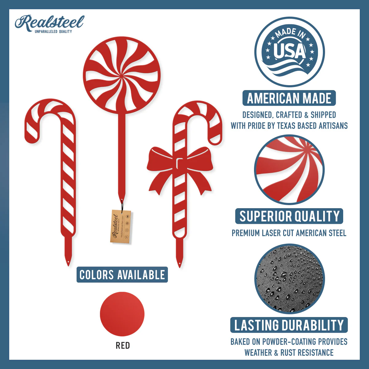 Christmas Candy Cane Stakes - Image 4