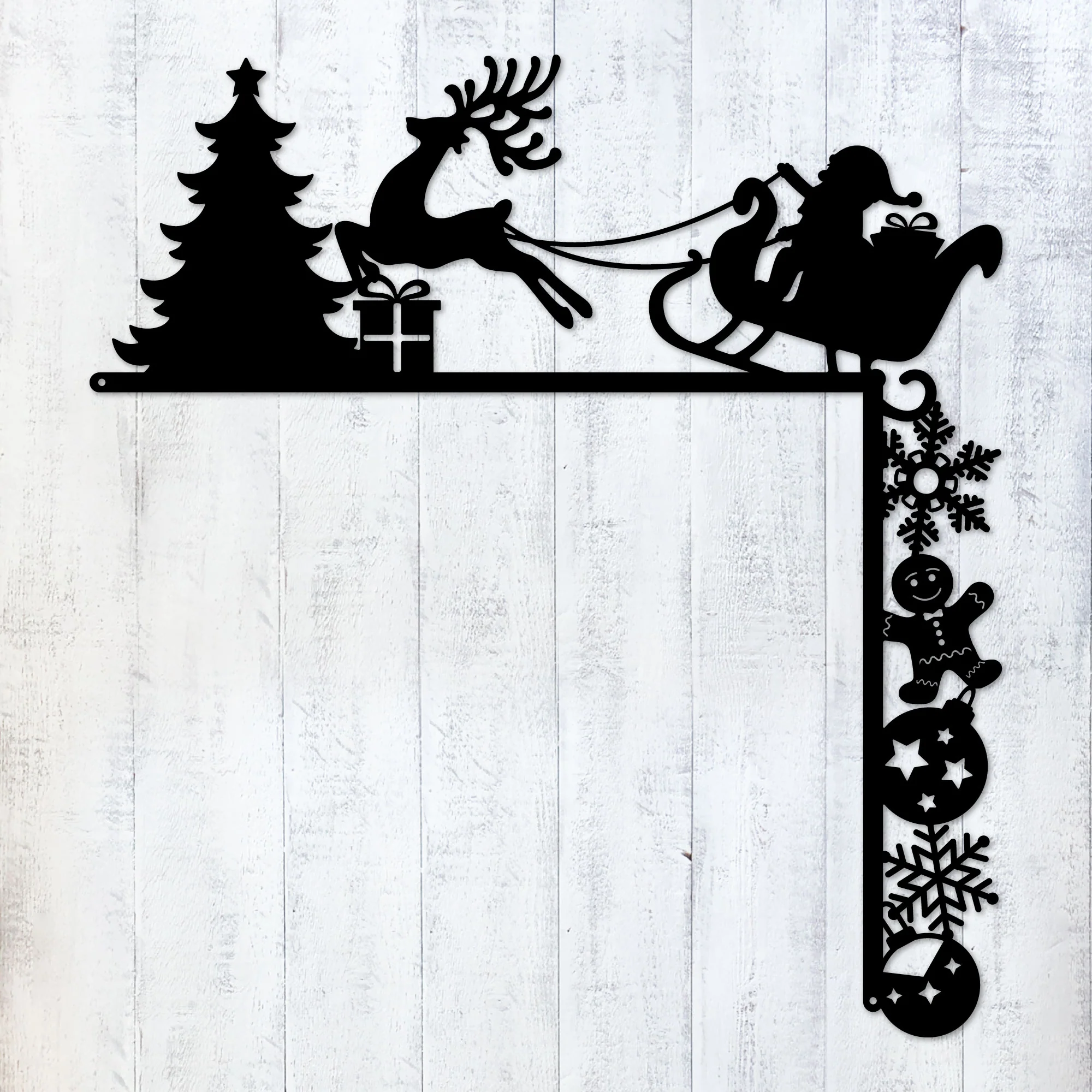 Christmas Door Corner Decor - Image 16