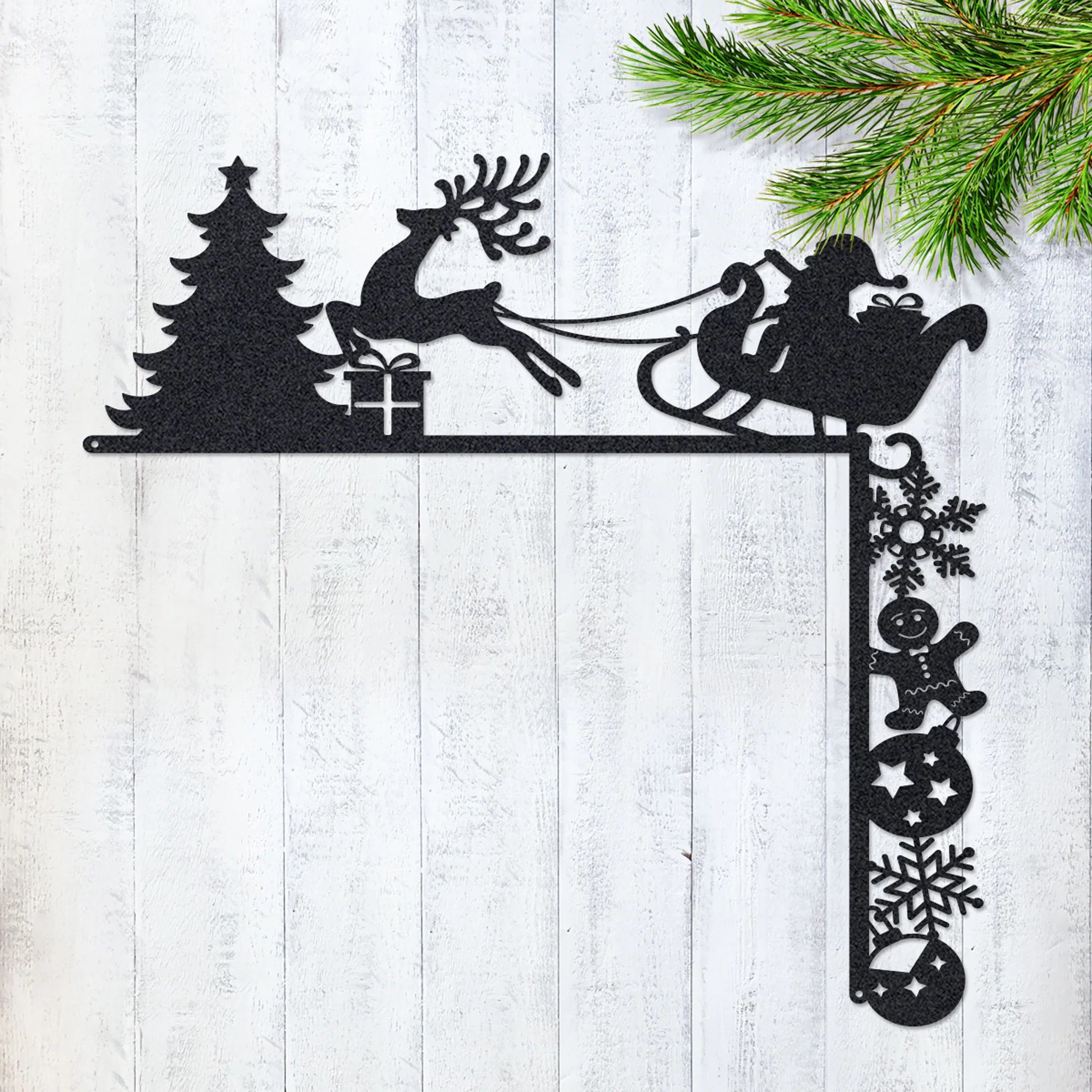 Christmas Door Corner Decor - Image 21