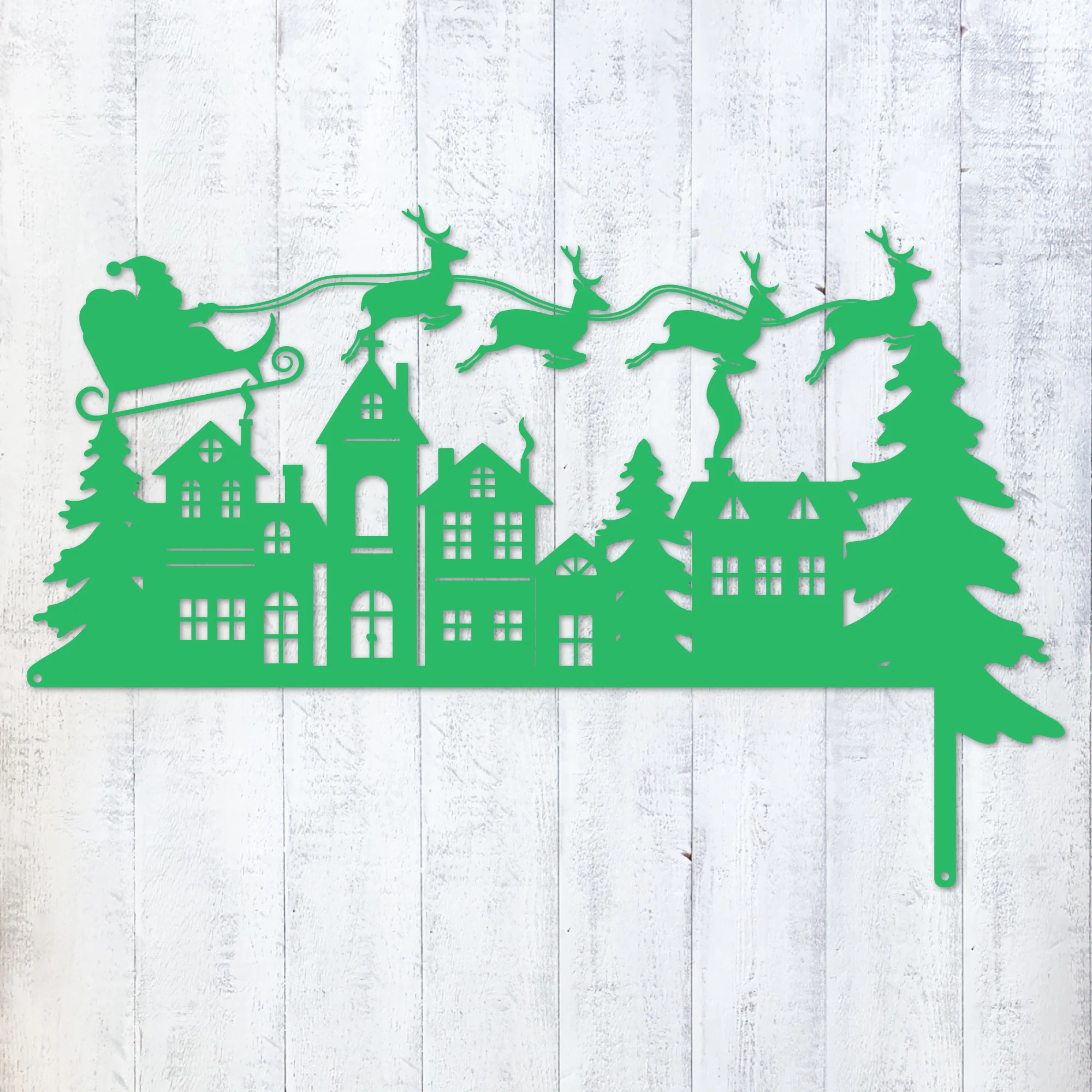 Christmas Door Corner Decor - Image 24