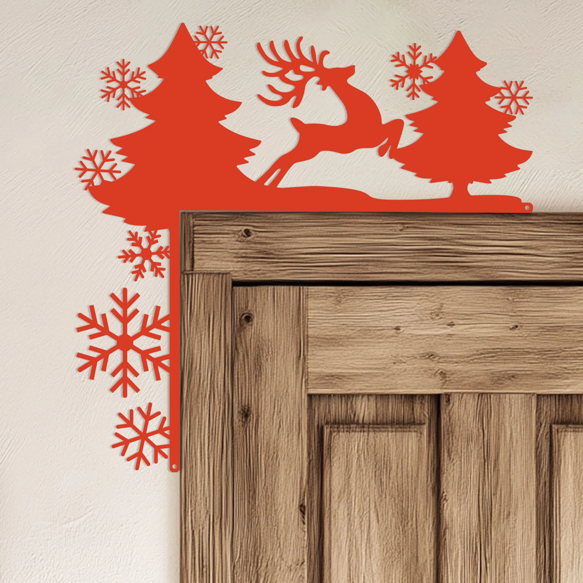 Christmas Door Corner Decor - Image 3