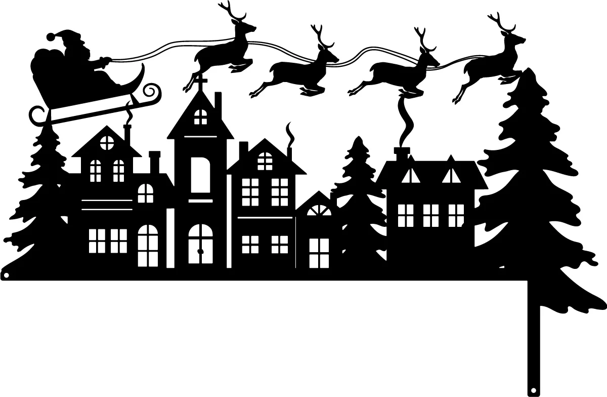 Christmas Door Corner Decor - Image 7