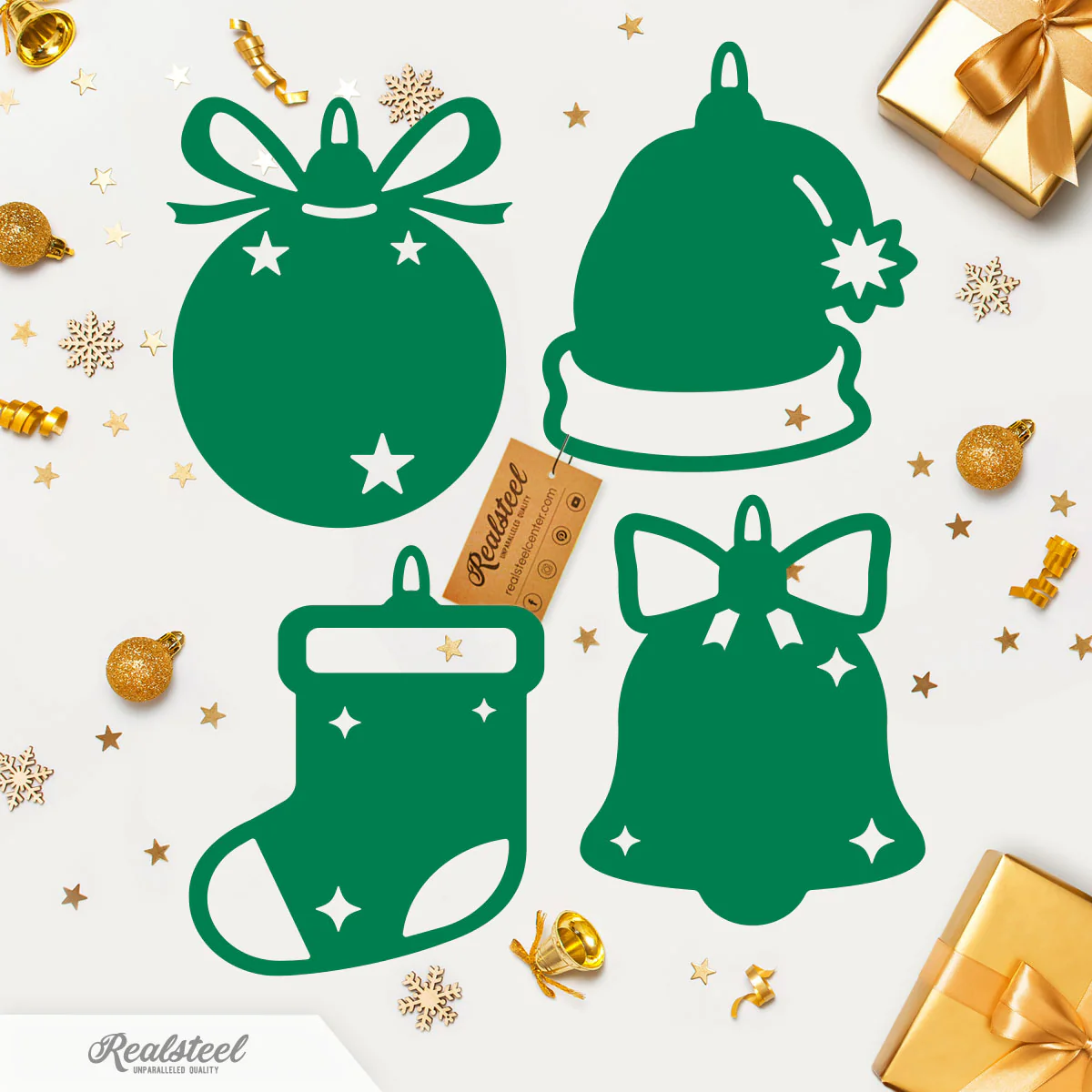 Commemorative Christmas Ornament Monogram - Image 4