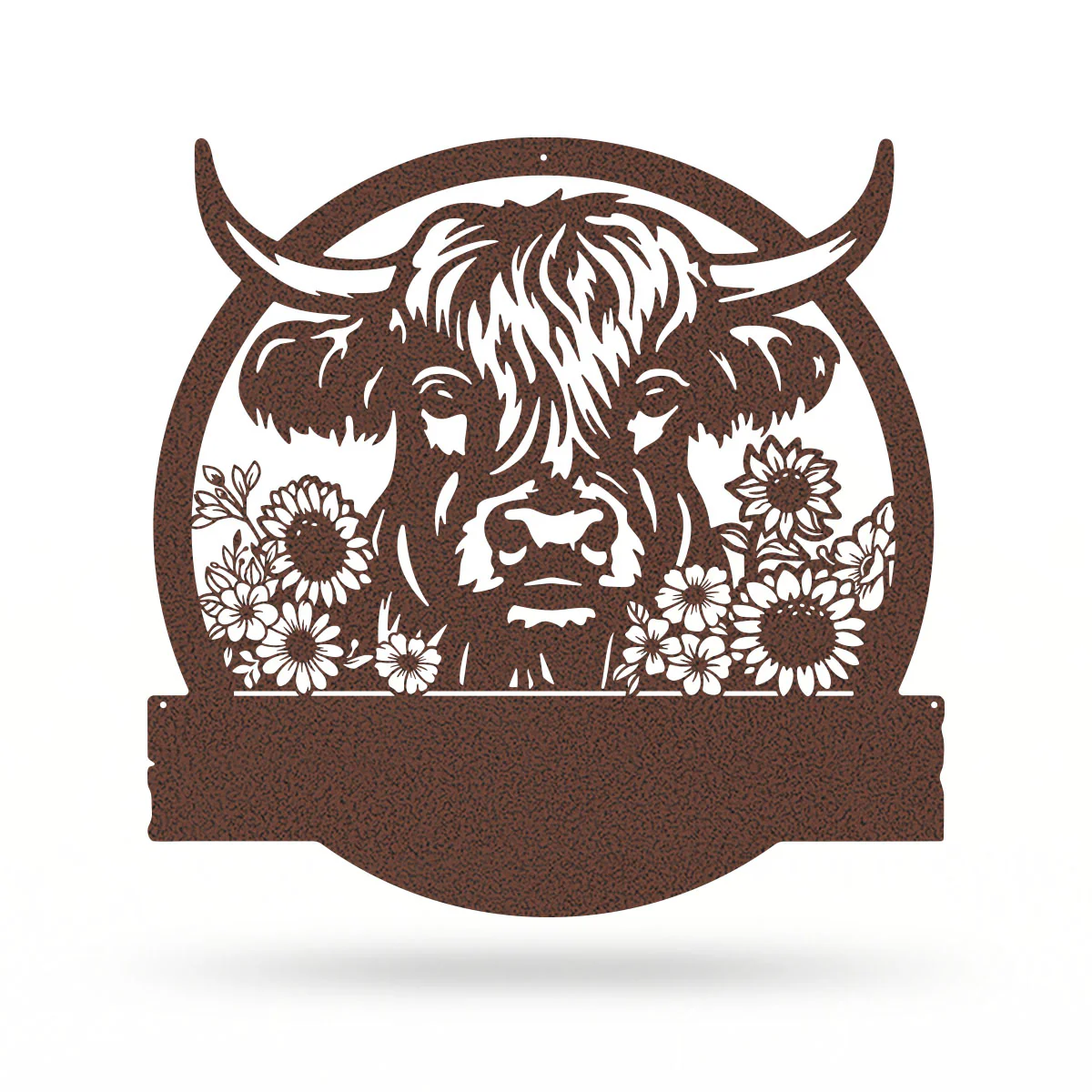 Cow Farm Monogram – Personalized Metal Sign for Farmhouse & Ranch Decor - Image 4