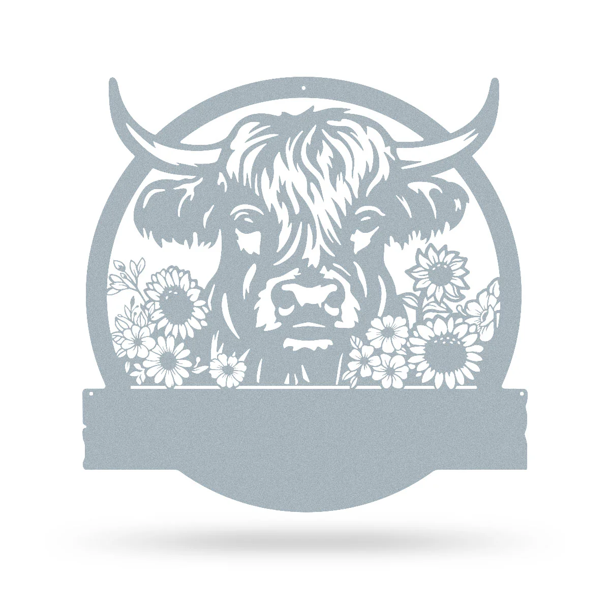 Cow Farm Monogram – Personalized Metal Sign for Farmhouse & Ranch Decor - Image 5