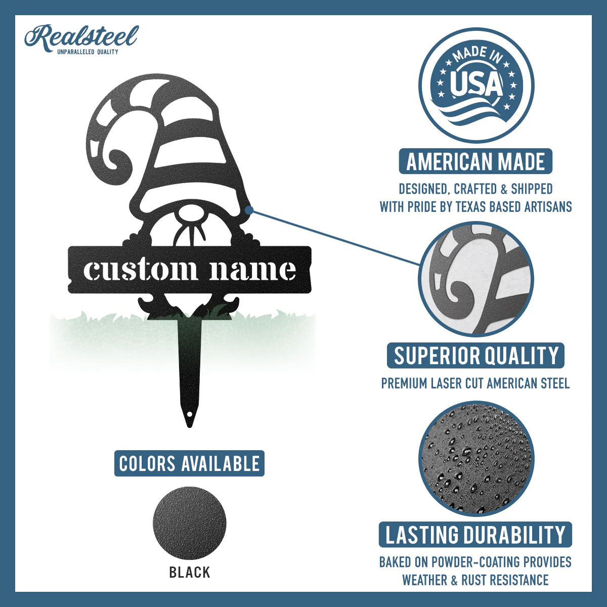 Custom Garden Gnome Plant Markers - Image 7