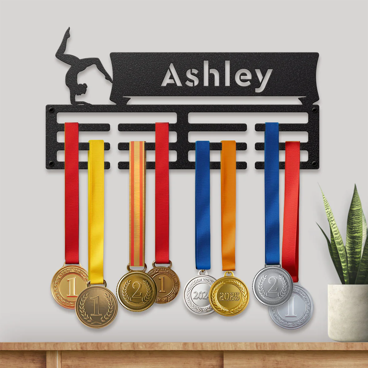 Customized Name Medal Hanger - Image 5
