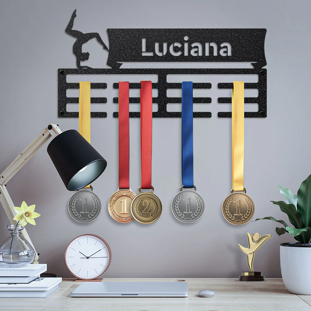 Customized Name Medal Hanger - Image 6