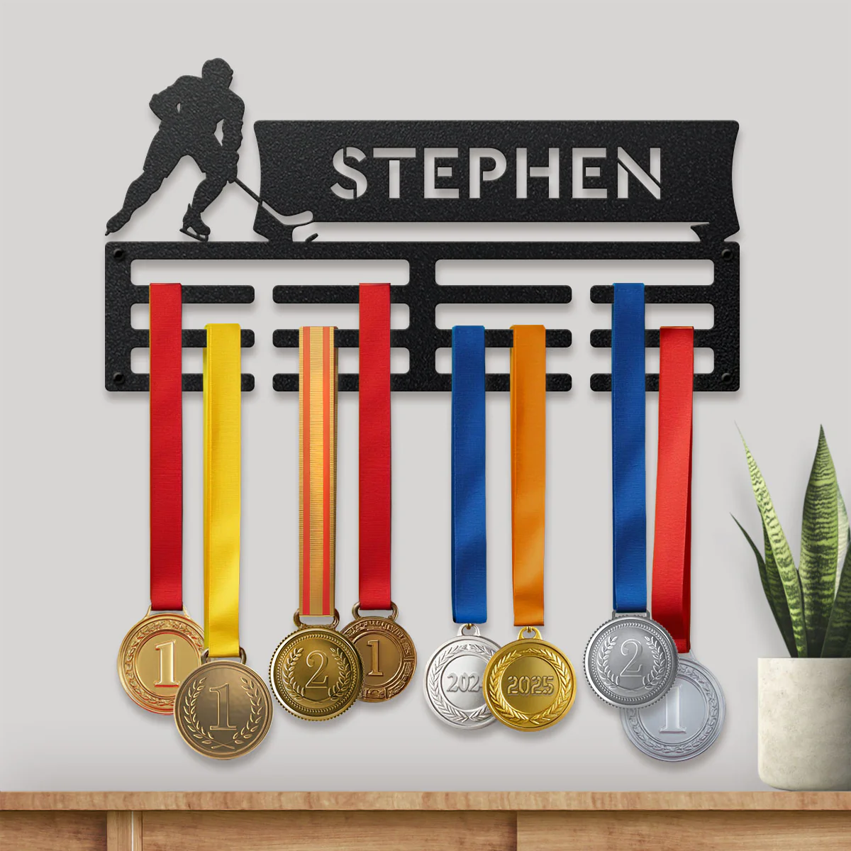 Customized Name Medal Hanger - Image 7