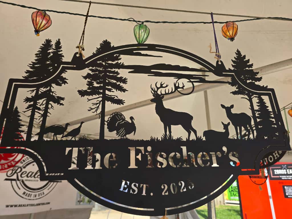 Deer Forest Horizontal Monogram - Image 4