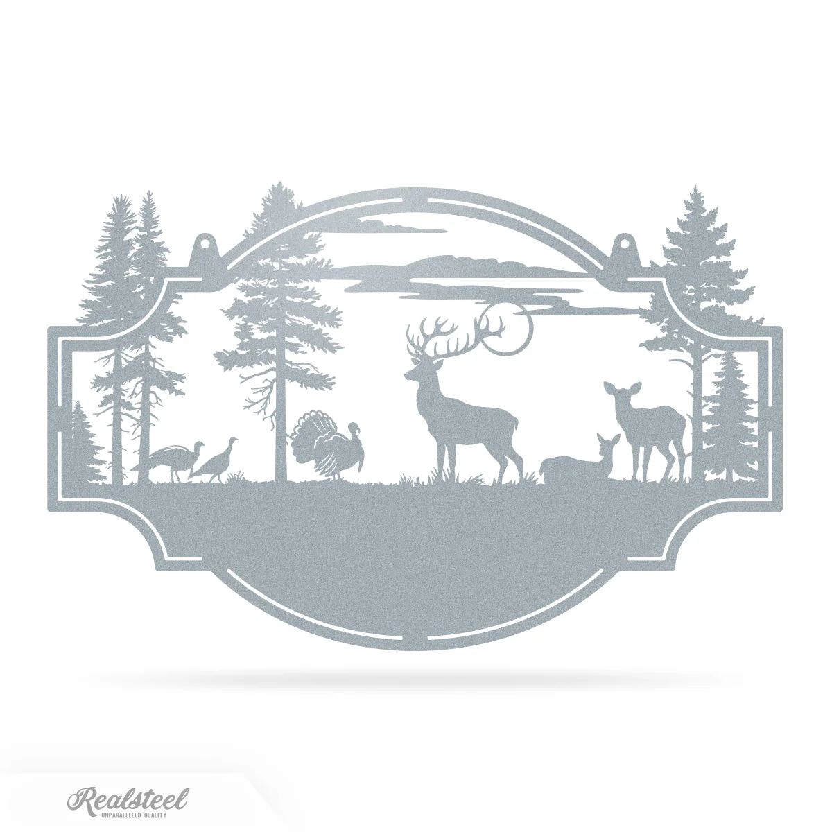 Deer Forest Horizontal Monogram - Image 7