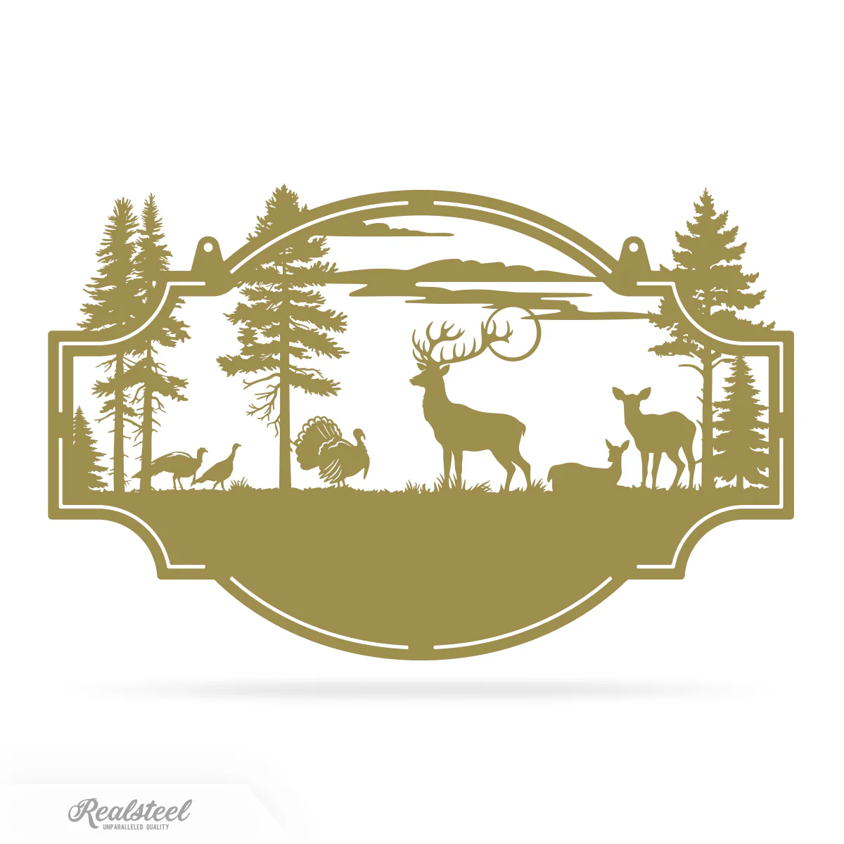 Deer Forest Horizontal Monogram - Image 8