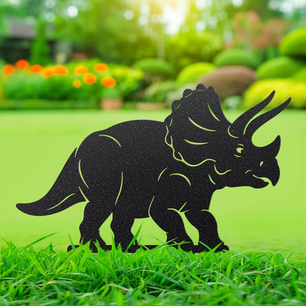 Dinosaur Garden Yard Stakes