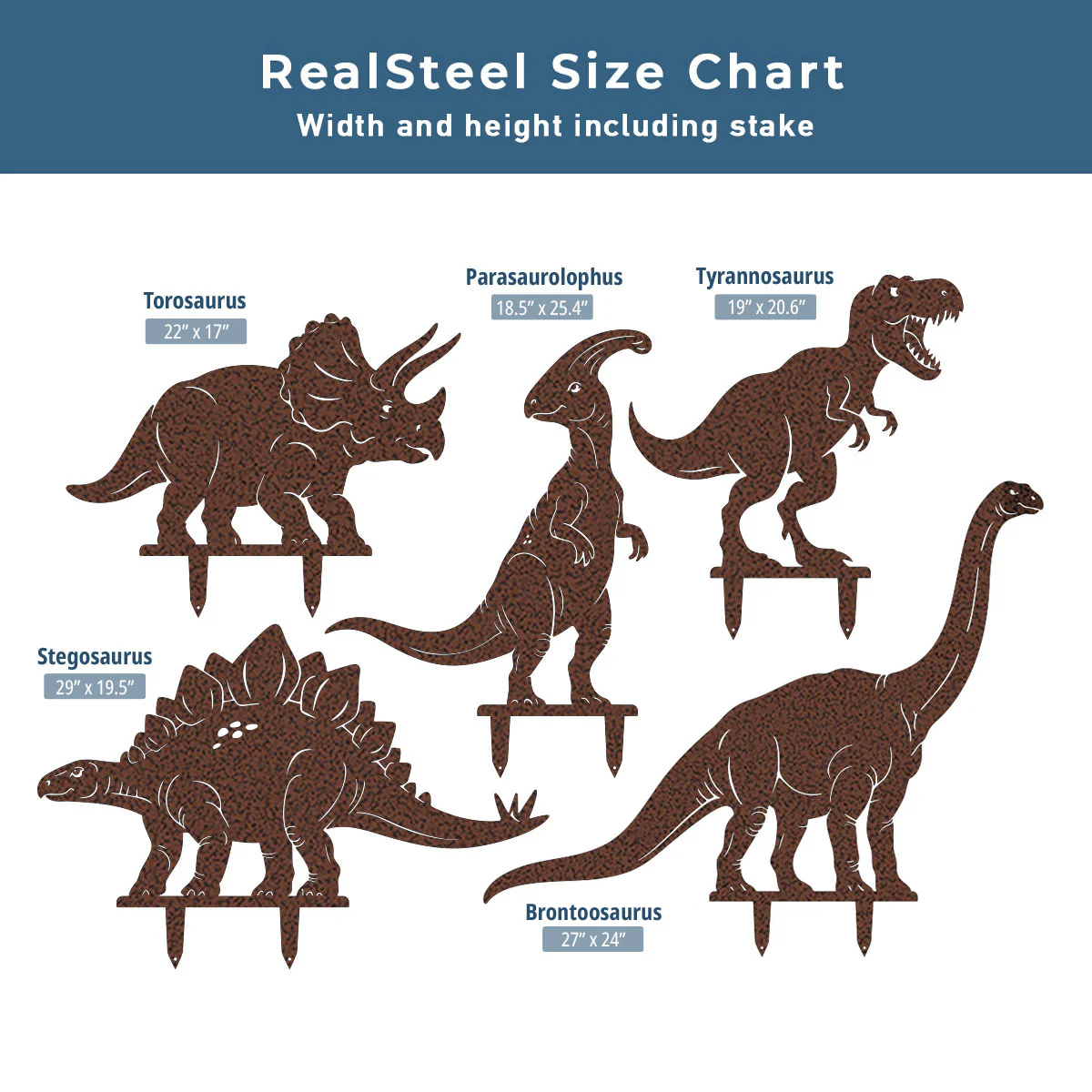 Dinosaur Garden Yard Stakes - Image 7