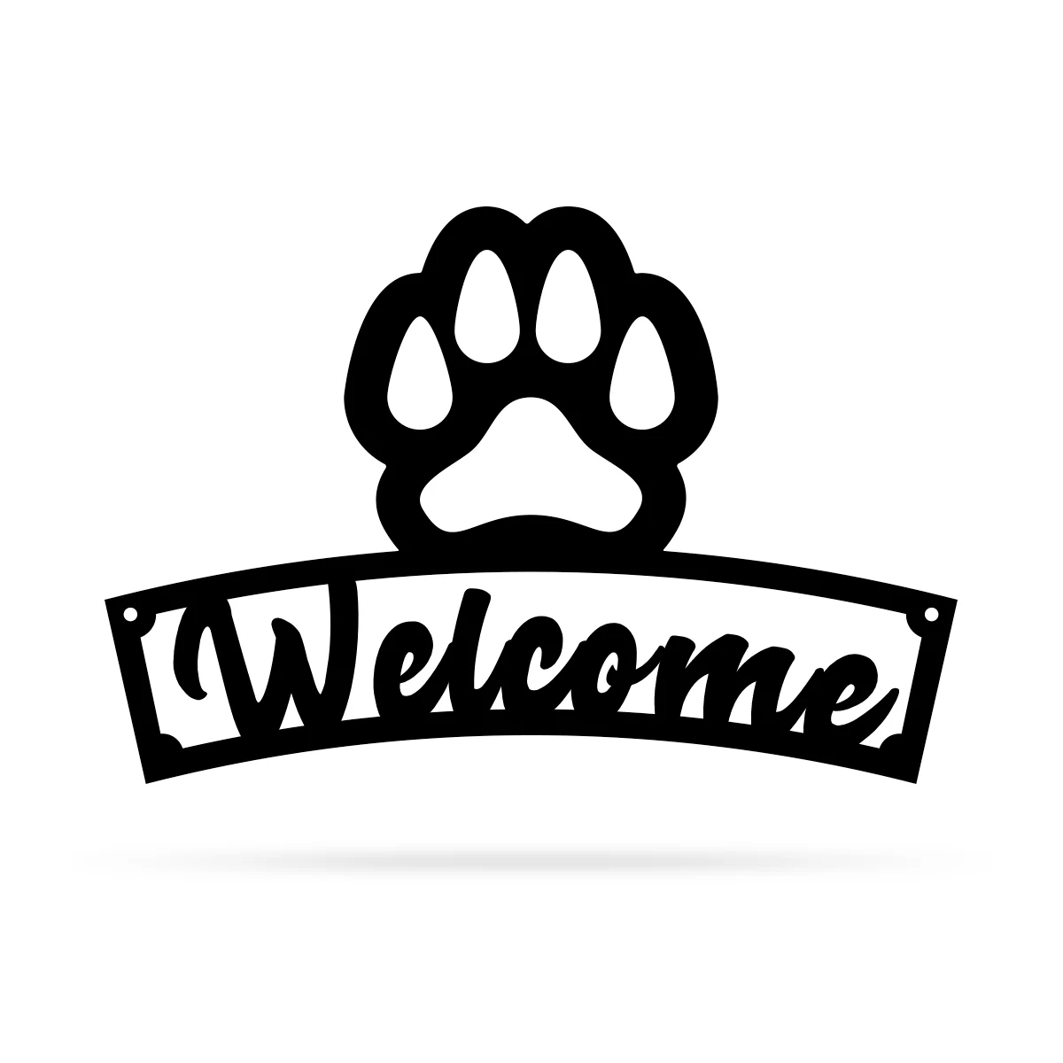 Personalized Dog Paw Sign - Image 3